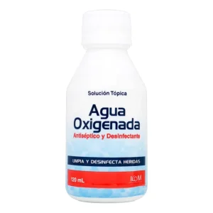 AGUA OXIGENADA 120 ML ICOM