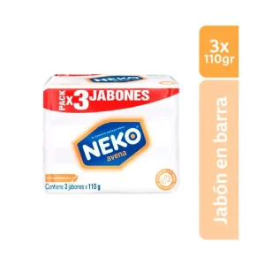 3 JABON ANTIBACTERIAL NEKO AVENA 110GRS