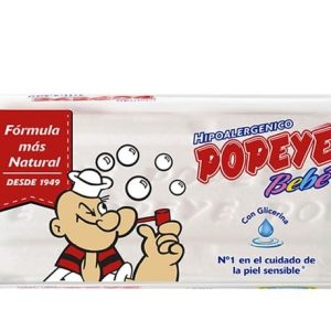 JABON POPEYE BEBE BLANCO 170 GRS