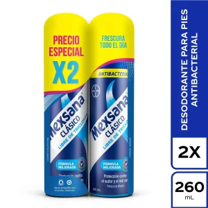 2 DTE.MEXSANA CLASICO SPRAY 260 ML. P.E.