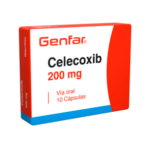 CELECOXIB 200 MG 10 CAPSULAS GF(P)16120