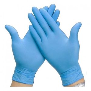 ST GLOVE GTES NITRILO S 10UN.AZUL
