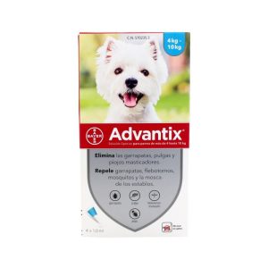 ADVANTIX PERRO 4-10K 1ML