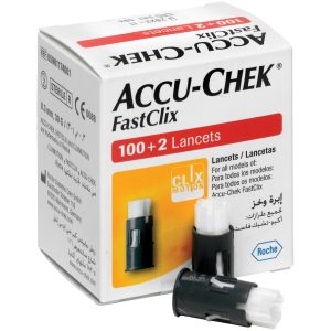 ACCU CHEK FASTCLIX LANCETAS X102