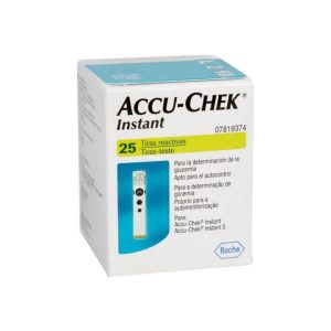 ACCU-CHEK INSTANT CJ X 25 TIRAS