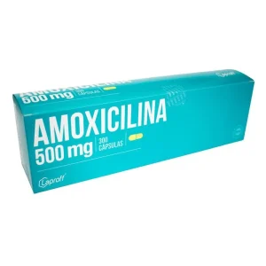 AMOXICILINA 500 MG 300 CAP LP
