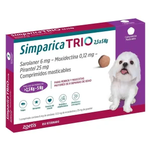 VET SIMPARICA TRIO X 3 COMP