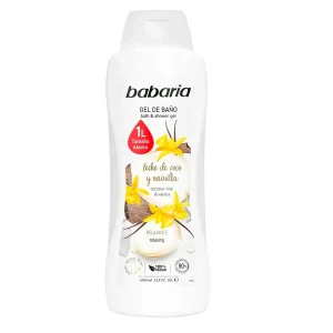 GEL DE BANO COCO-VAINILLA BABARIA 1000ML