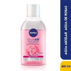 AGUA MICELAR  NIVEA FACIAL ROSAS 400ML