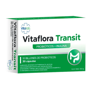 VITAFLORA TRANSIT X 30 CAPSULAS