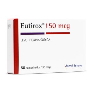 EUTIROX 150 MCG. 50 COM