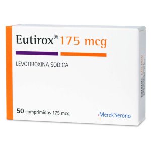 EUTIROX 175 MCG. 50 COM