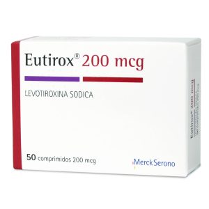 EUTIROX 200 MCG. 50 COM