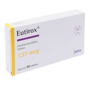 EUTIROX 137 MCG. 50 COM