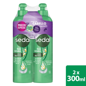2 CRE.P.PEINAR SEDAL RIZ.DEFINIDOS 300ML