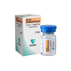 ACIDO ZOLENDRONICO SOL. INY 4 MG/5ML X 1 F.A
