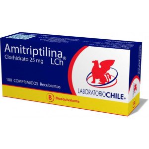 AMITRIPTILINA 25 MG X 100