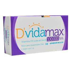 DVIDAMAX 100.000 UI X 1 FRASCO
