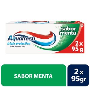 AQUAFRESH MENTA 2X95 GR PACK