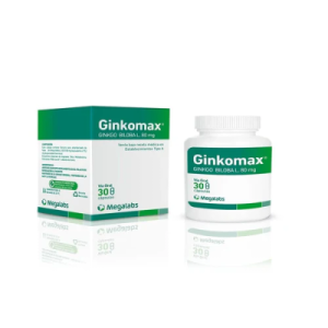 GINKOMAX 80MG  30 CAP