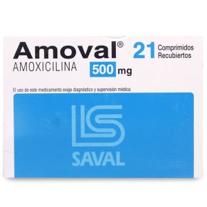 AMOVAL 500 MG X 21 COMP