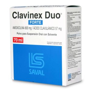 CLAVINEX DUO FORTE SUSP X 70ML