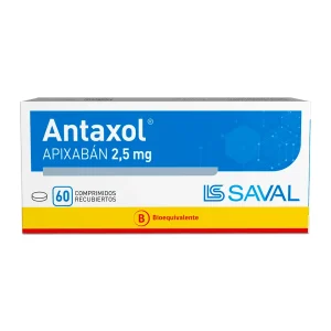 ANTAXOL 2.5 MG X 60 (ALT ELIQUIS)