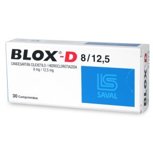 BLOX-D 8/12,5 MG X 30