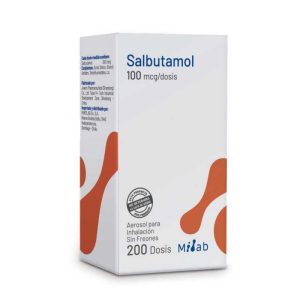 SALBUTAMOL INH 100 MCG X 200D