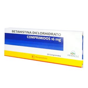 BETAHISTINA 16 MG CAJ 30 CM CENABAST