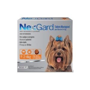NEXGARD TAB MAS 2-4 KG 11.3 MG X 1 UND
