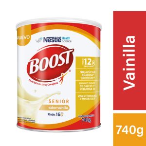 BOOST SENIOR LECHE EN POLVO VAINILLA X 740 GR