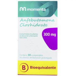 ANFEBUTAMONA 300 MG X 30 LP (BUPROPION)