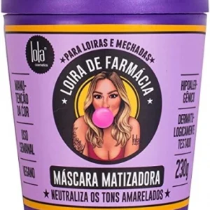 LOLA COSMETICS RUBIA DE FARMACIA MASCARA MATIZADORA X 230 G