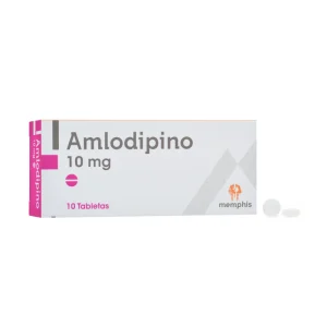 AMLODIPINO 10 MG 10 TABLETAS MP