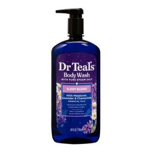 DR TEALS JABON LIQUIDO CORPORAL SAL PURA DE EPSOM Y MELATONINA 710 ML