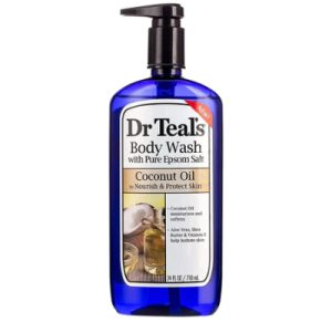 DR TEALS JABON LIQUIDO CORPORAL SAL PURA DE EPSOM Y ACEITE DE COCO 710 ML