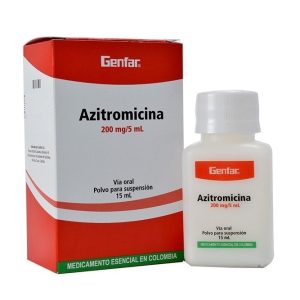 AZITROMICINA 200 MG SUSPENSION 15 ML GF