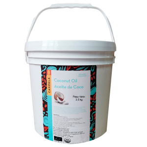 ACEITE DE COCO ORGÁNICO – BALDE X 3.5 KG