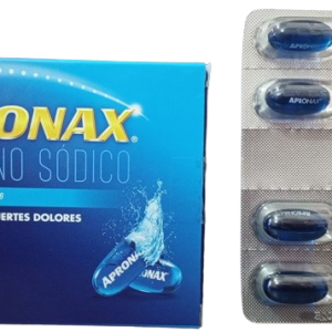 Apronax 275 g Capsula Liquida Naproxeno Sódico xUnidad