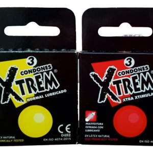 Condones XTREM Caja x3 Unds
