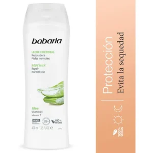 CREMA BABARIA BODY MILK ALOE 400 ML