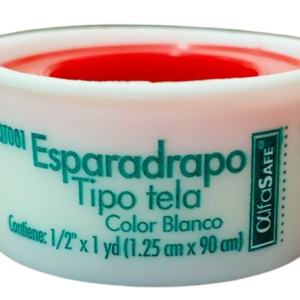 Esparadrapo Tipo Tela 1/2 x 1 yd alfaSAFE