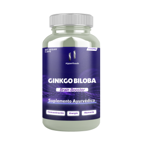GINKGO BILOBA X 500 MG (VEGANO, GLUTEN FREE, SIN LACTOSA) – FRASCO X 90 CÁPSULAS
