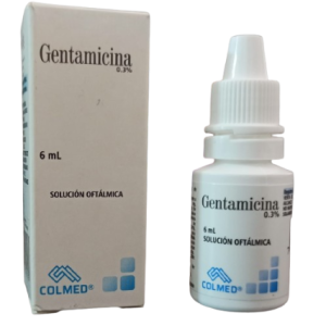 Gentamicina 0.3% Solucion Oftálmica 6mL