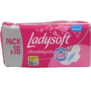 Toallas Higiénicas LadySoft Dia 16 Unidades