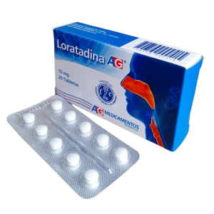 Loratadina 10 mg X 20 Tabletas AG