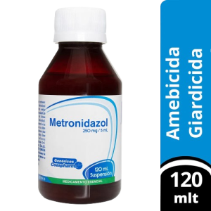 Metronidazol Suspensión Oral 120 mL Coaspharma