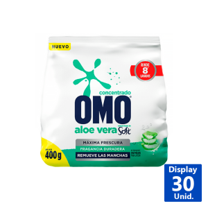DETERGENTE OMO SOFT 400 GRS