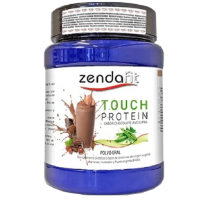 TOUCH PROTEINA VEGANA CHOCOLATE AVELLANA – FRASCO X 900 G (60 PORCIONES)
